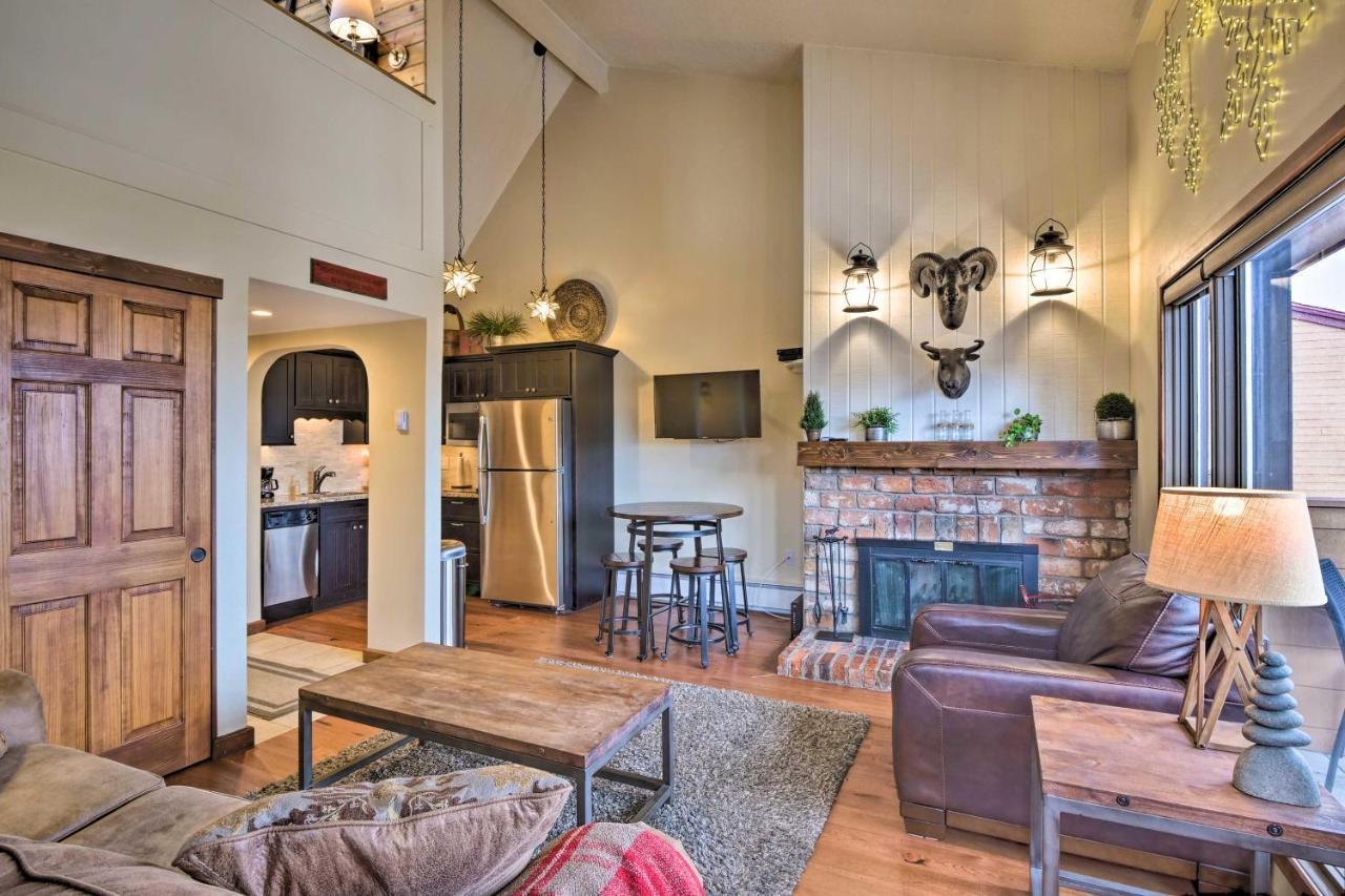 Cozy Breckenridge Condo At Base Of Peak 9! エクステリア 写真