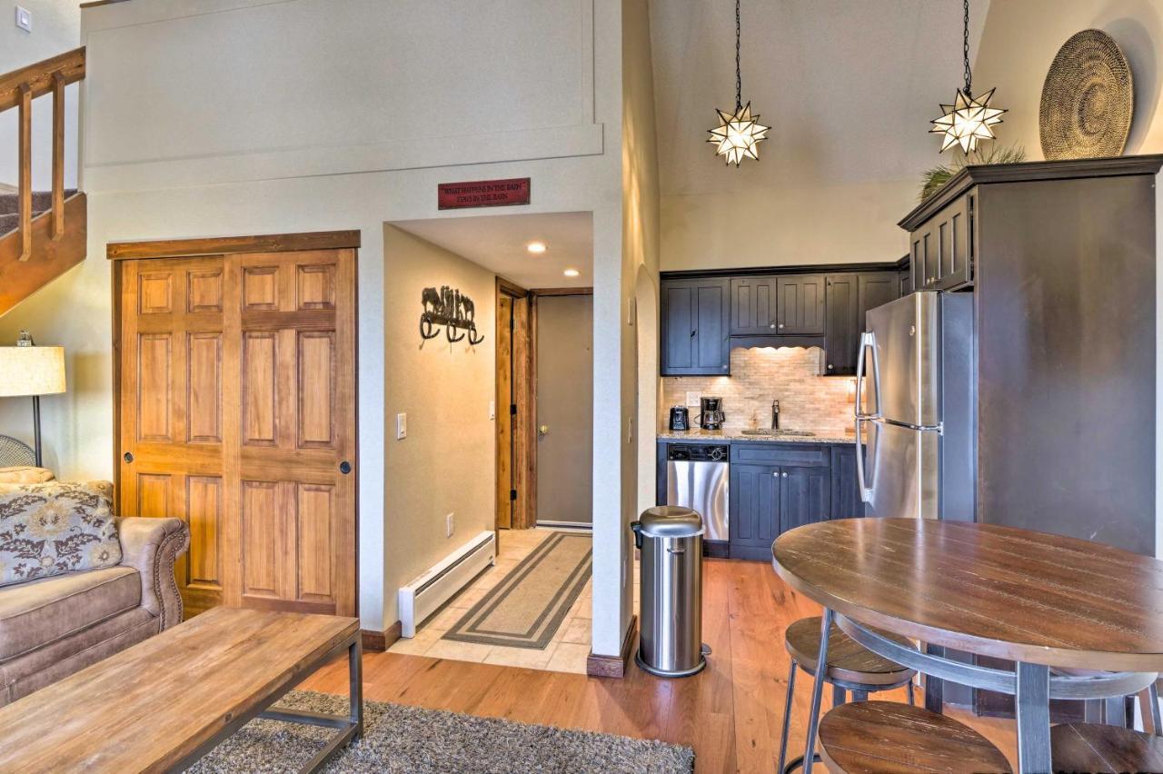 Cozy Breckenridge Condo At Base Of Peak 9! エクステリア 写真